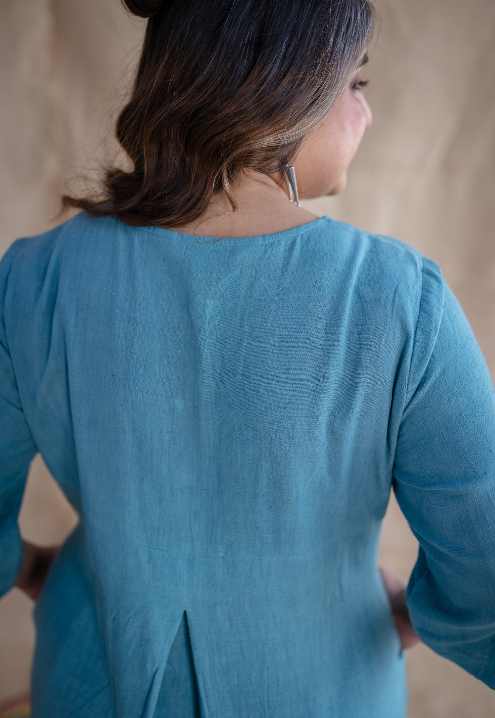TIECO DyeVerse - Sea Blue Kala Cotton Co-Ords