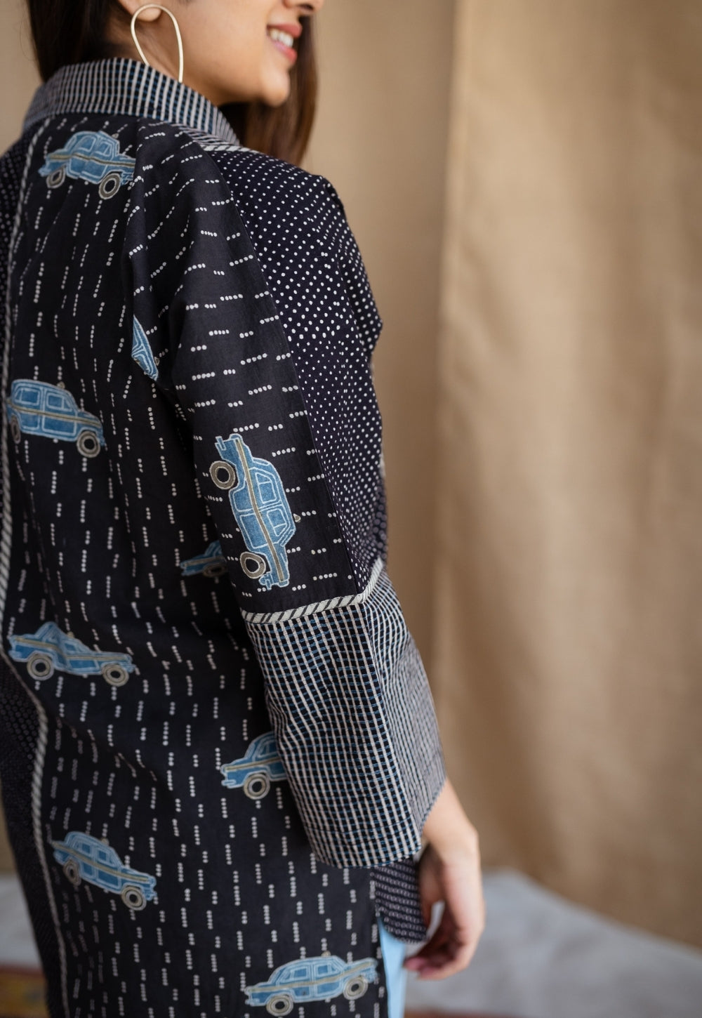 Zainit Ajrakh Cotton Shirt