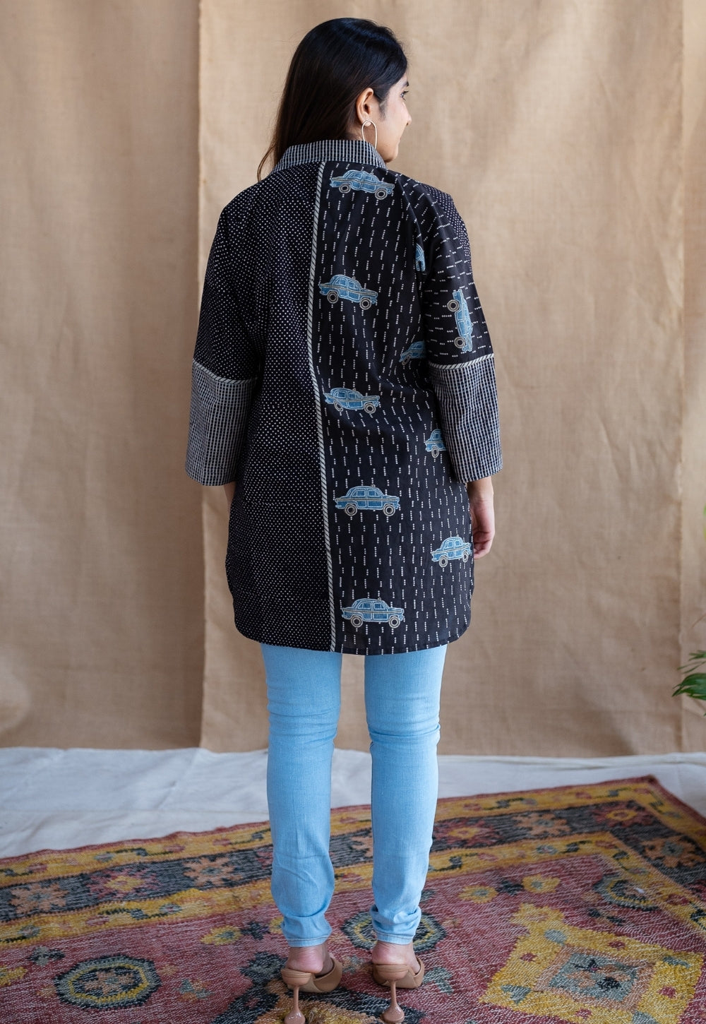 Zainit Ajrakh Cotton Shirt