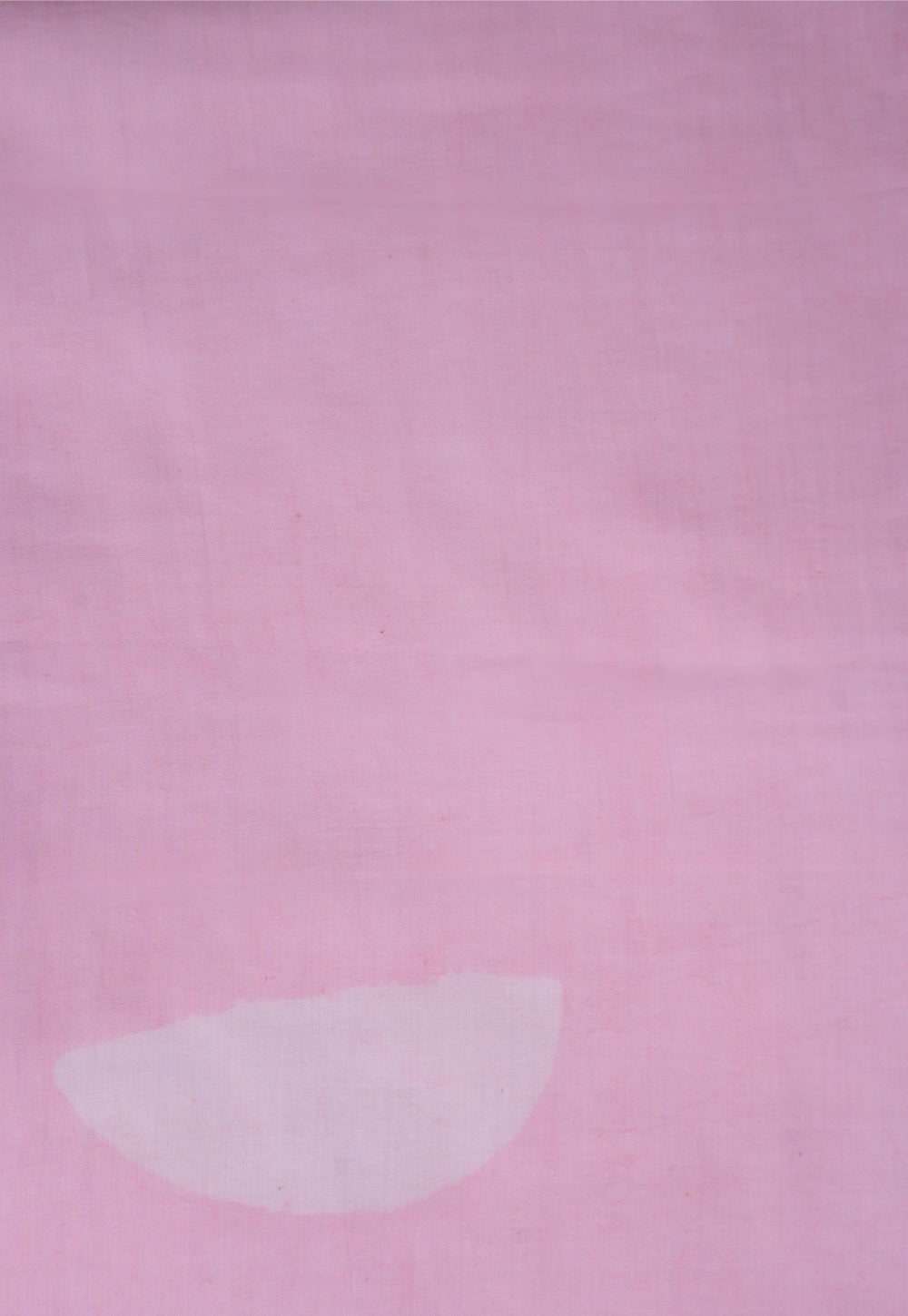 Pink Semi Circle Batik Handblock Printed Mul Fabric