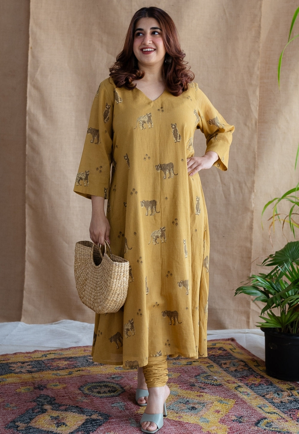 Kanha Bagh MulMul Cotton Kurta