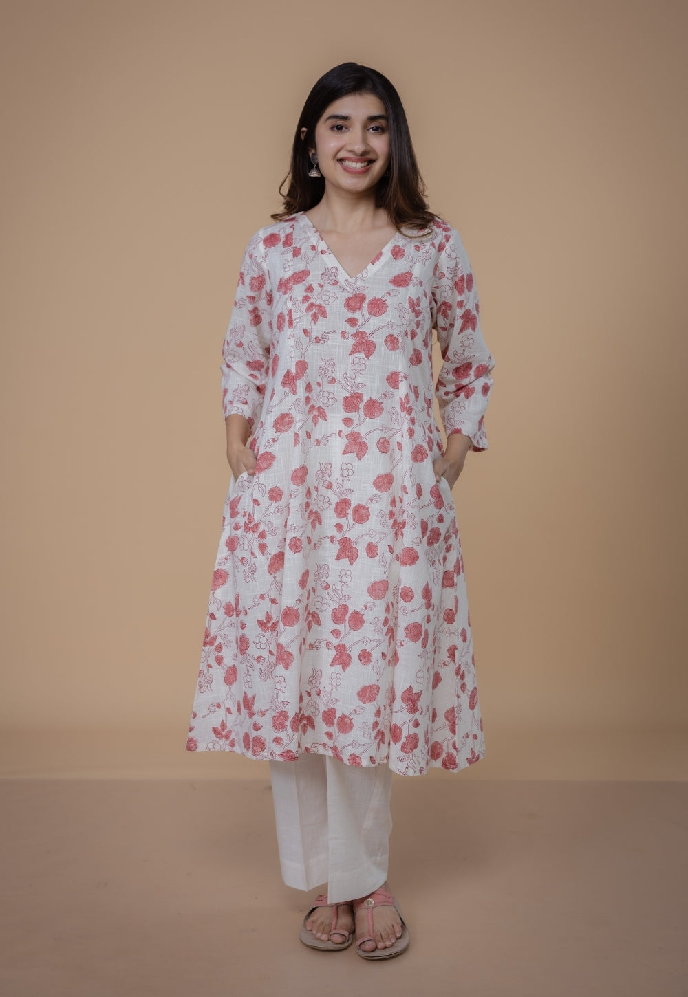 White Solid Kota Doria Cotton Dupatta