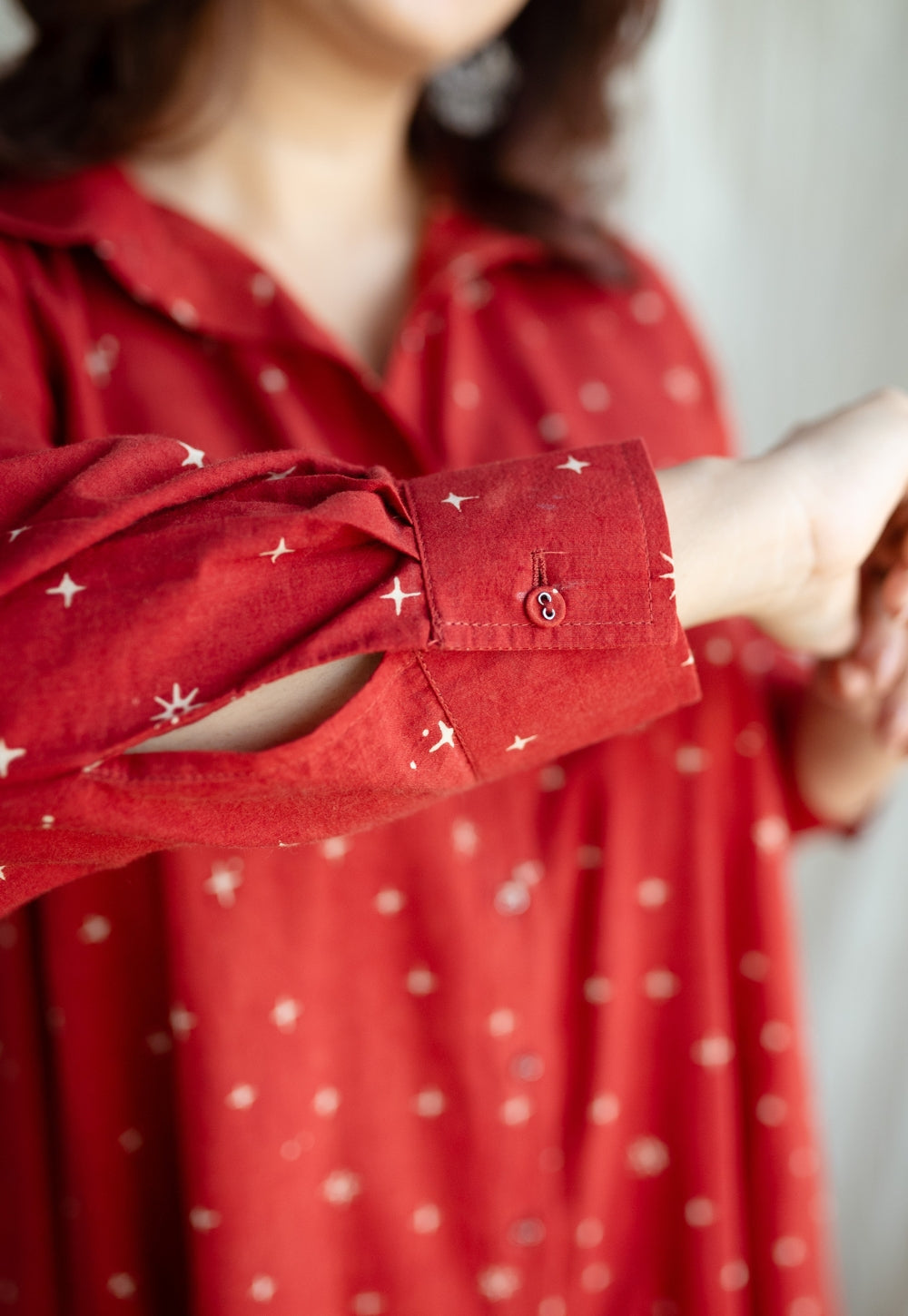 Inika Ajrakh Cotton Dress