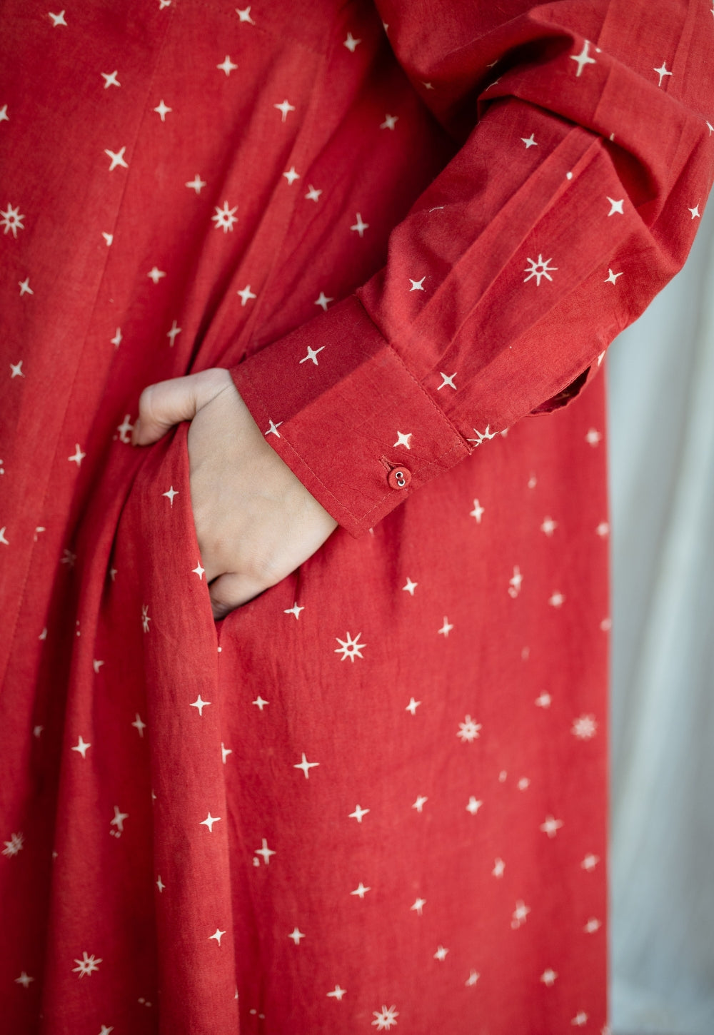 Inika Ajrakh Cotton Dress