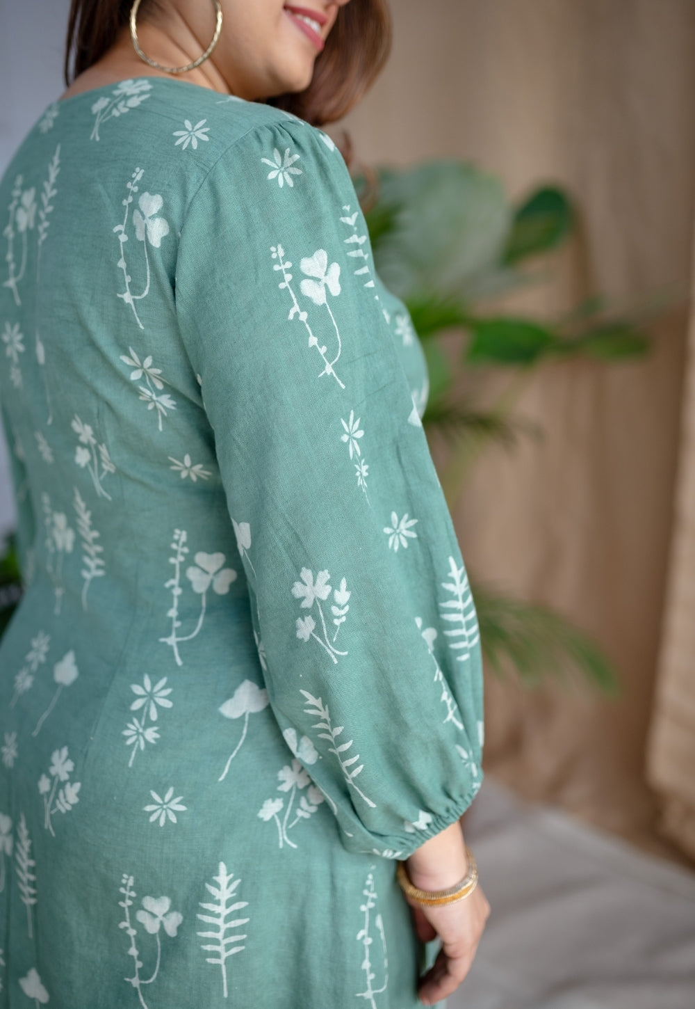 Taima Dabu Slub Cotton Dress