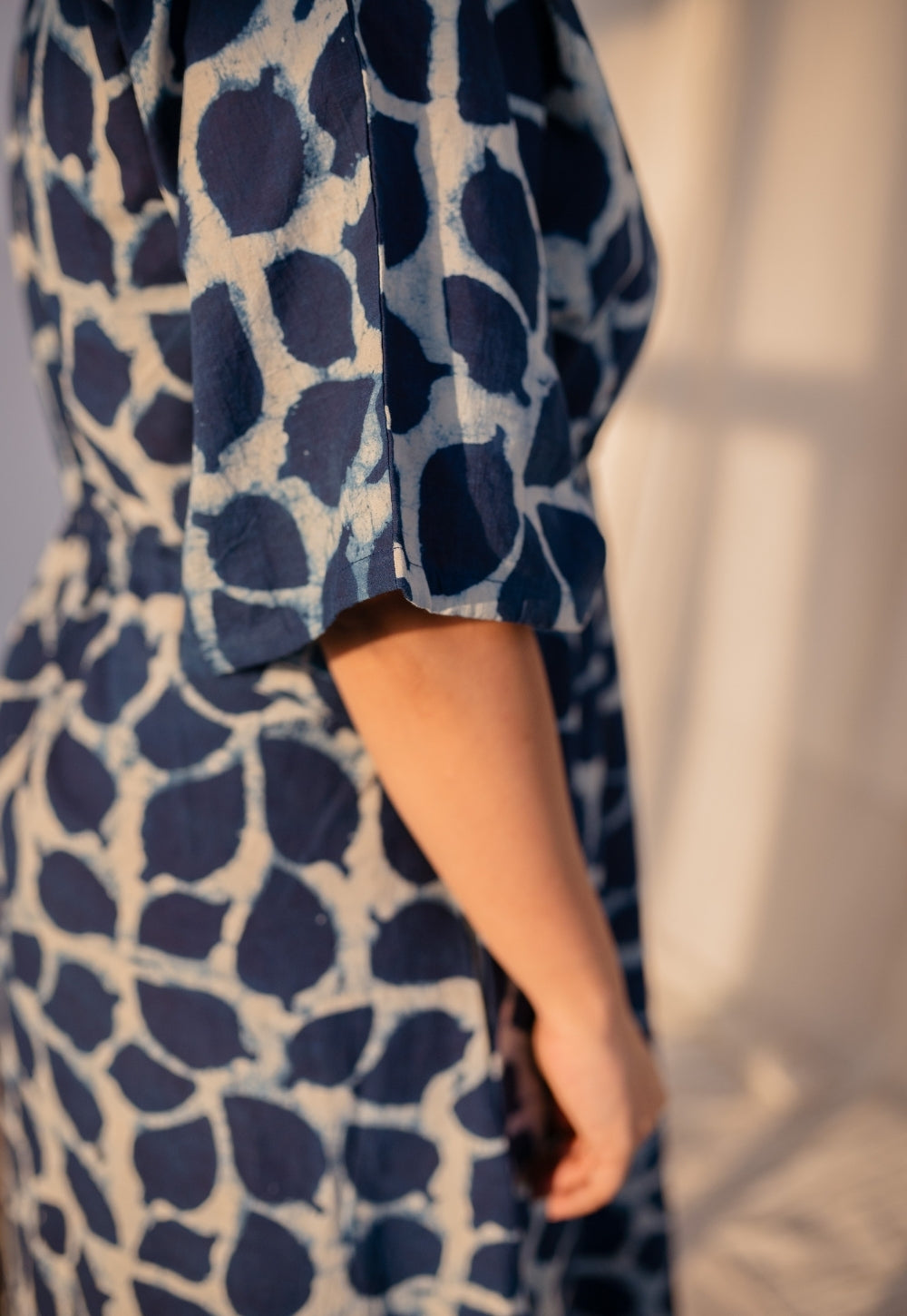 Priam Dabu Slub Cotton Dress