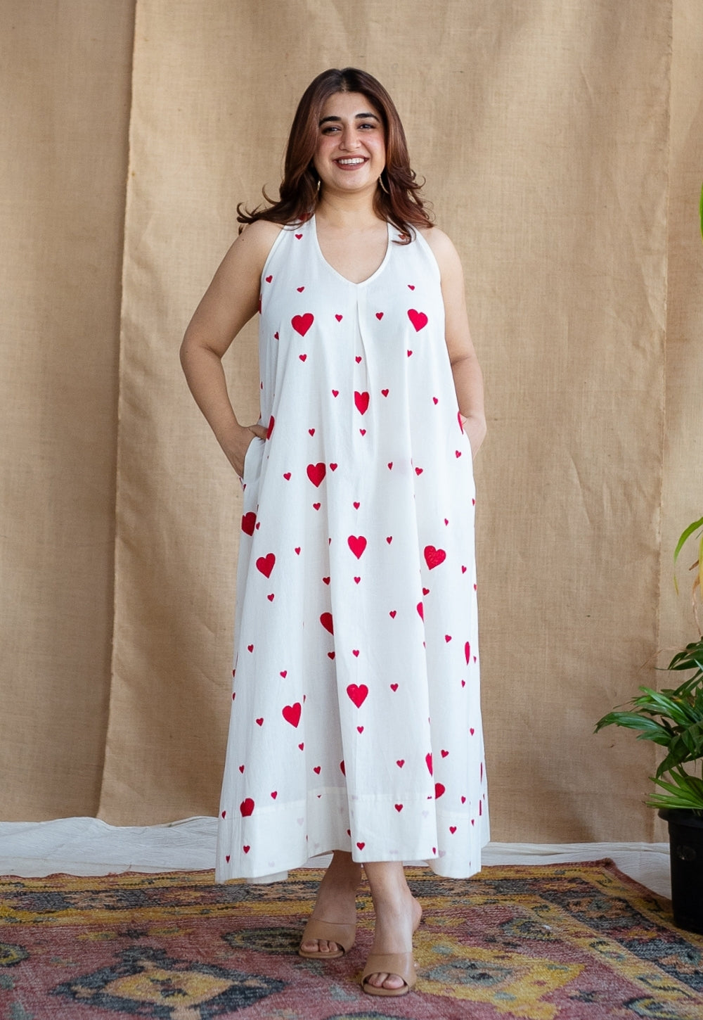Naimat Block Printed Cotton Dress