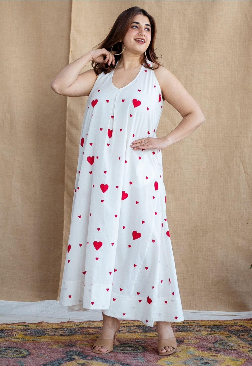 Naimat Block Printed Cotton Dress