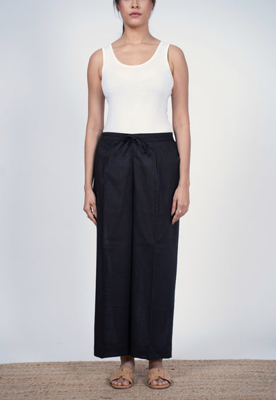 Ayushi Slub Cotton Straight Pant