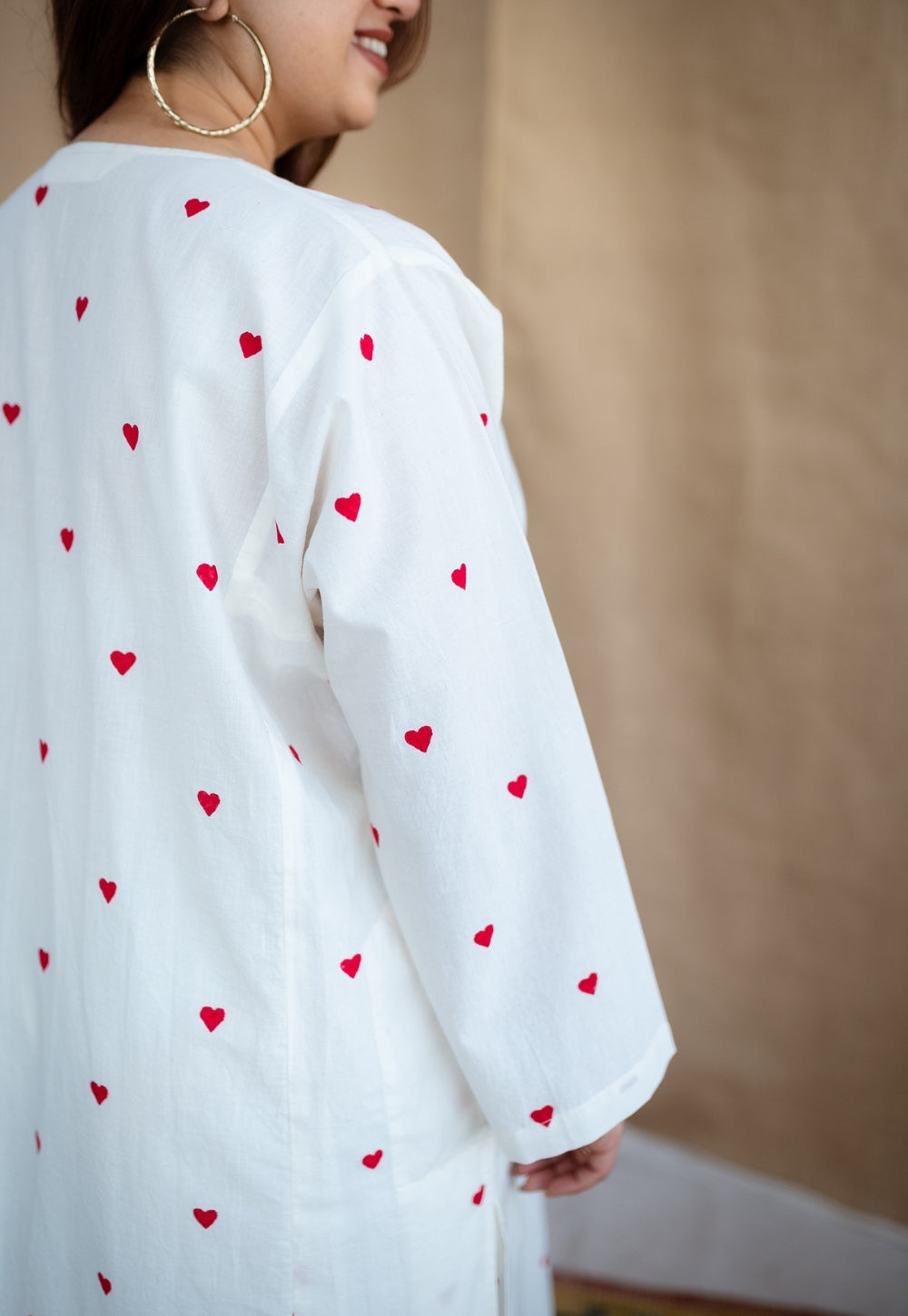 Ritika Block Printed Cotton Jhabbha Kali Kurta