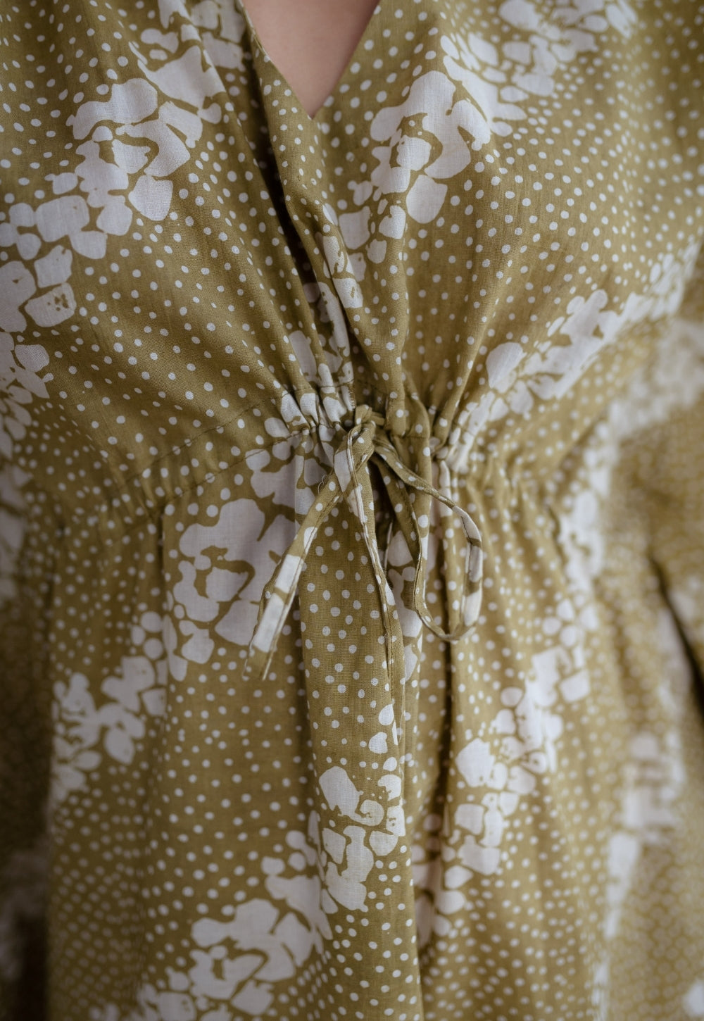 Aabha Batik Cotton Kaftan