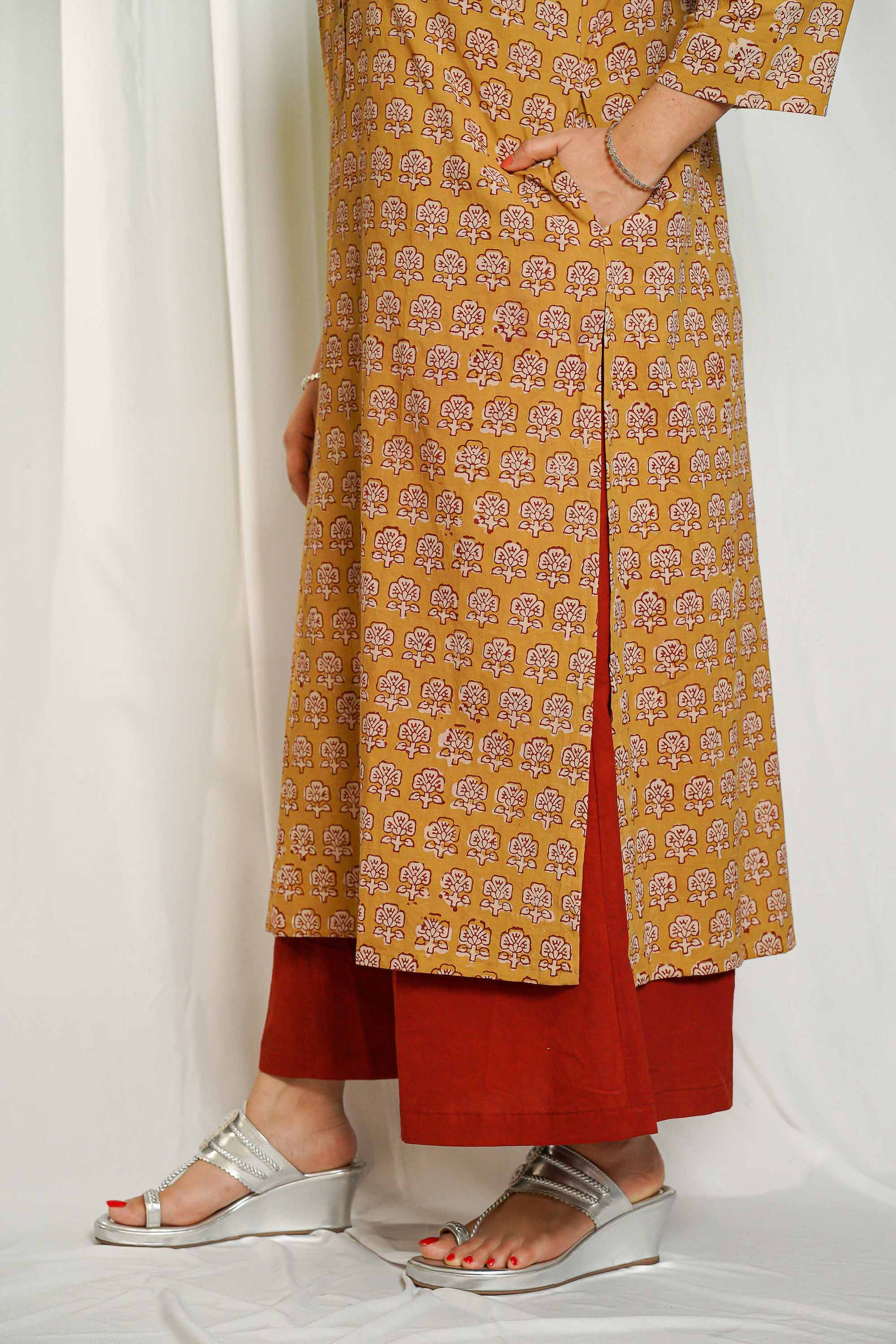 Mul Cotton Madder Kali Palazzo