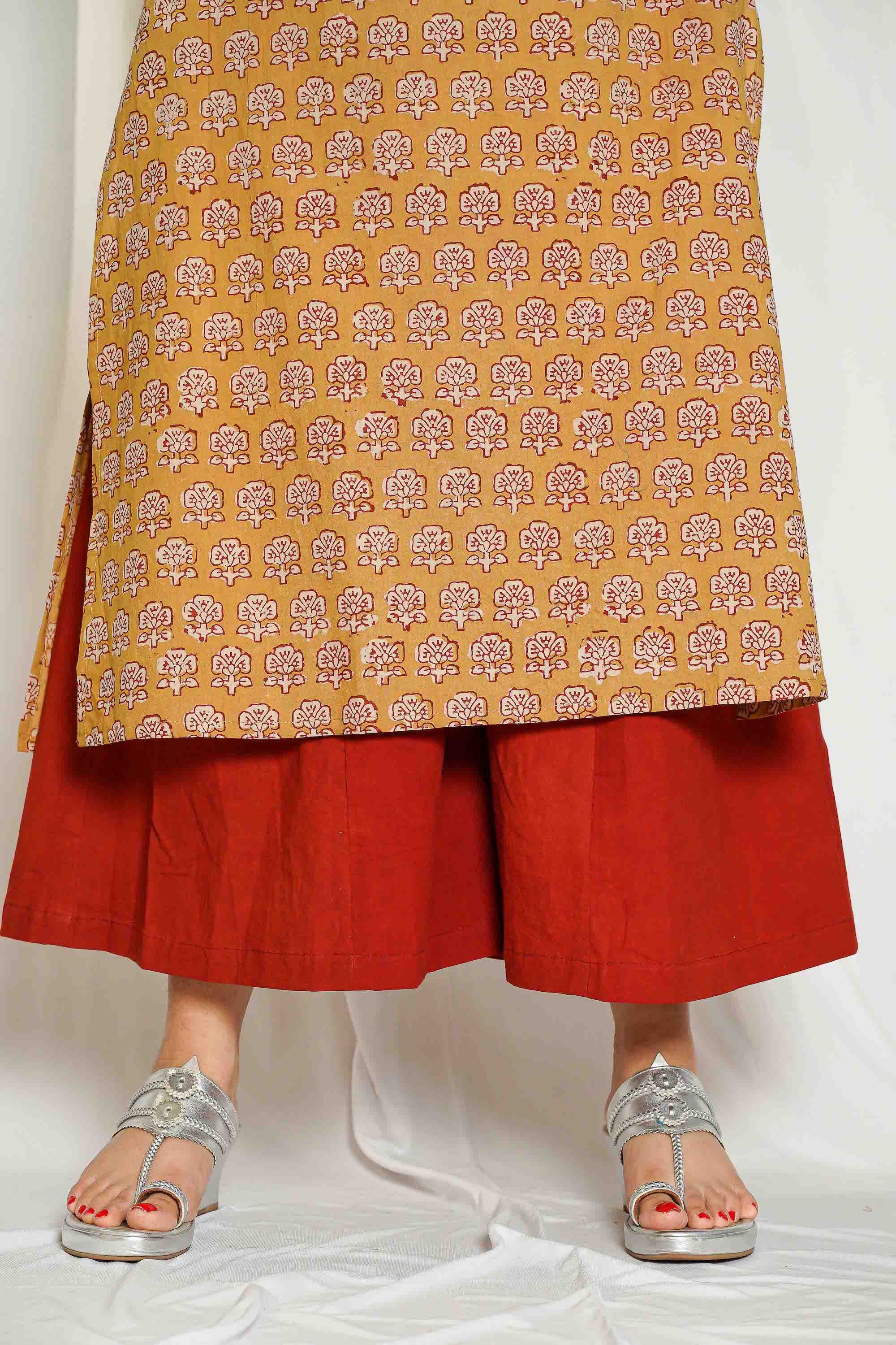 Mul Cotton Madder Kali Palazzo