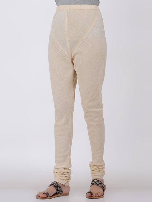 Ivory Organic Kala Cotton Churidar