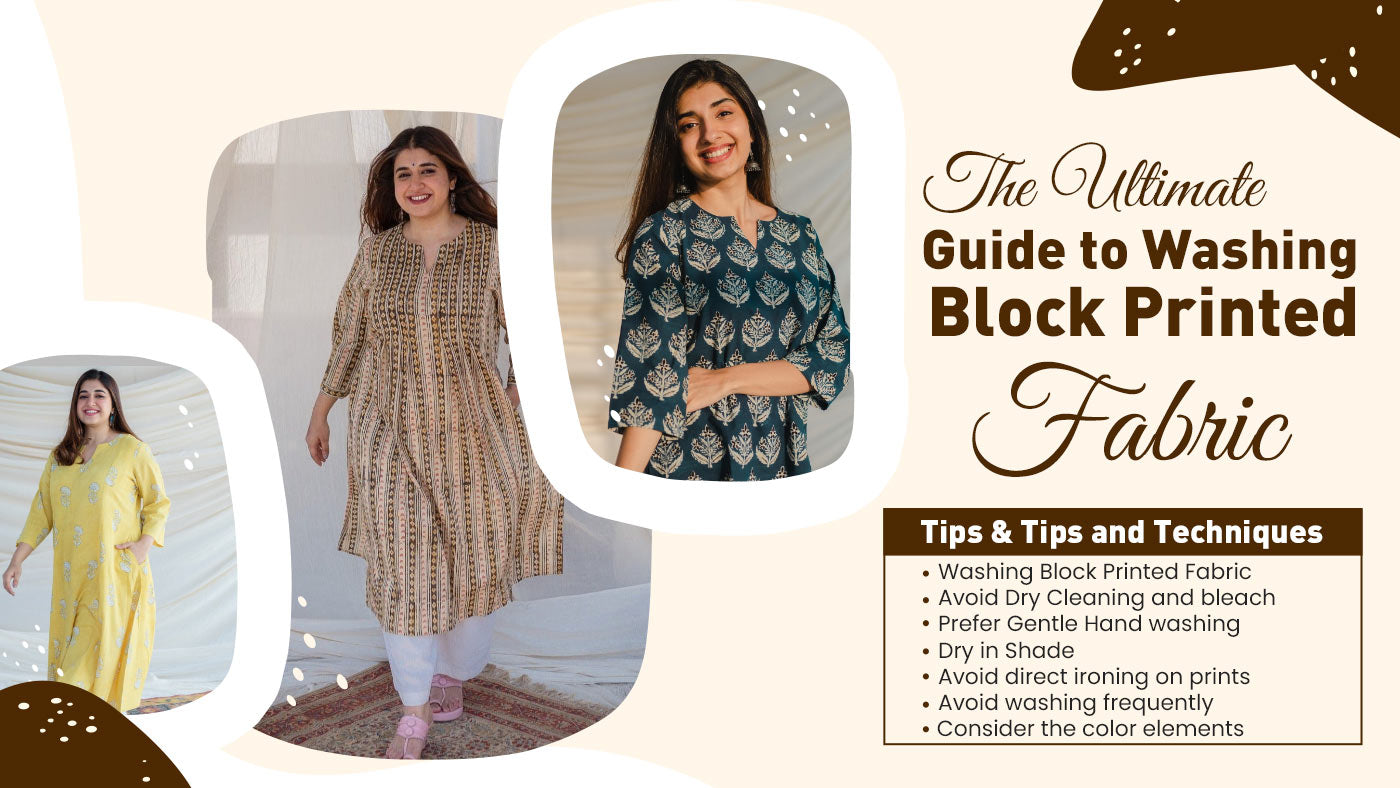 The Ultimate Guide to Washing Block Printed Fabric Tips and Techniques