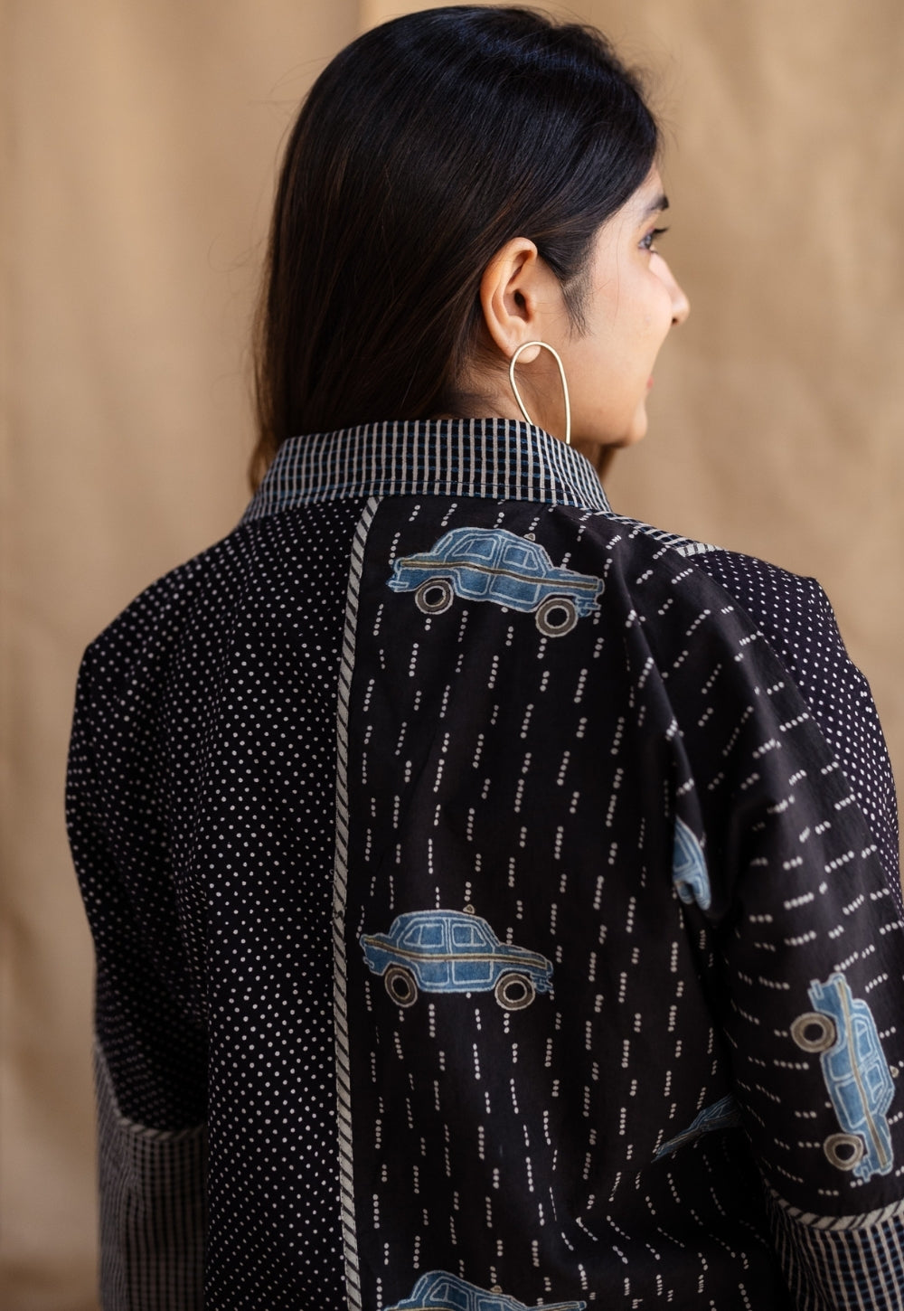 Zainit Ajrakh Cotton Shirt