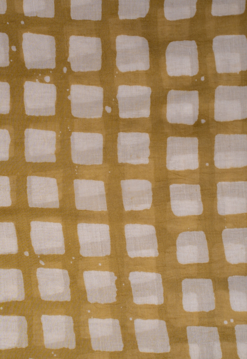 Green Box Batik Handblock Printed Mul Fabric
