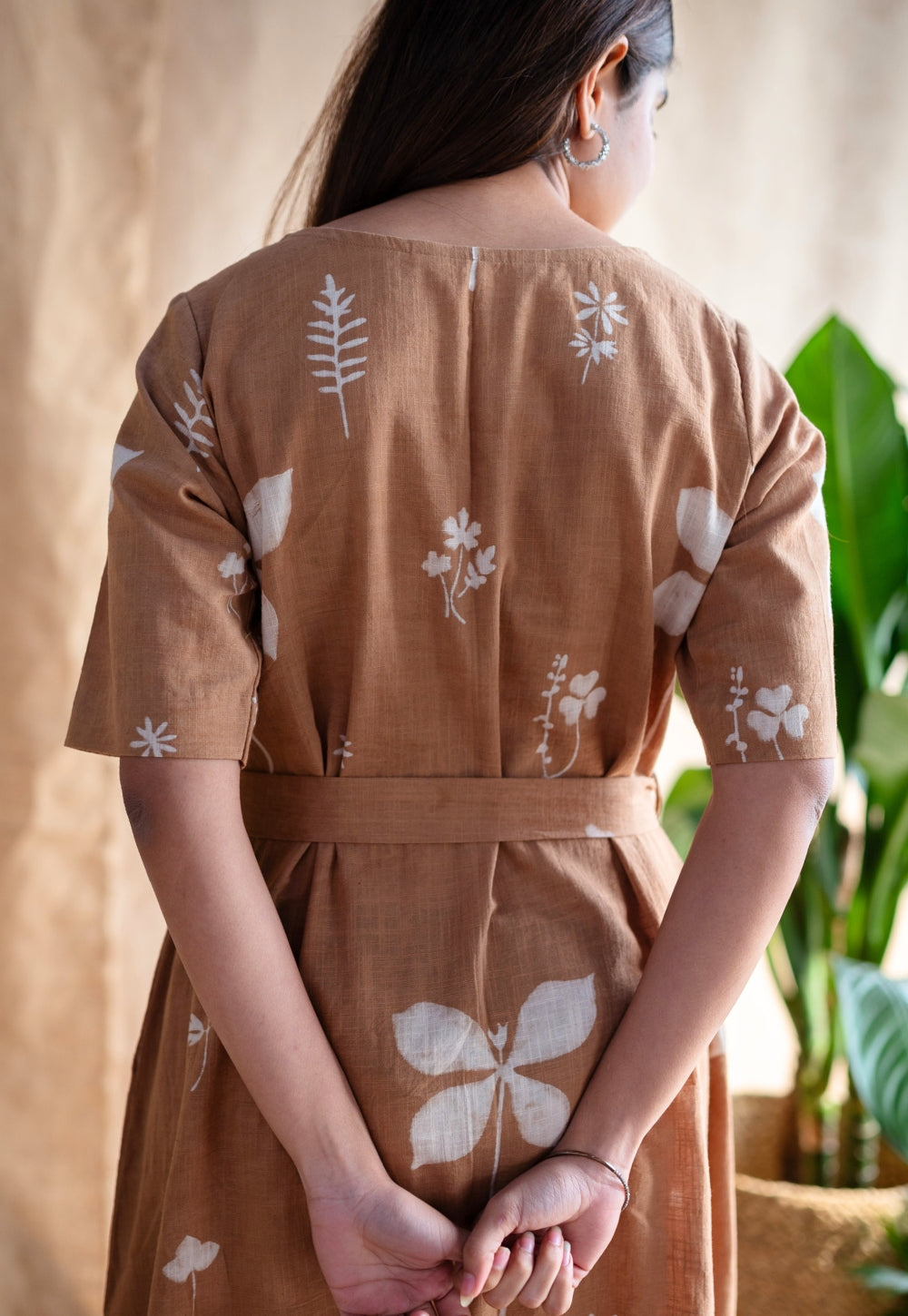 Zaira Dabu Slub Cotton Dress