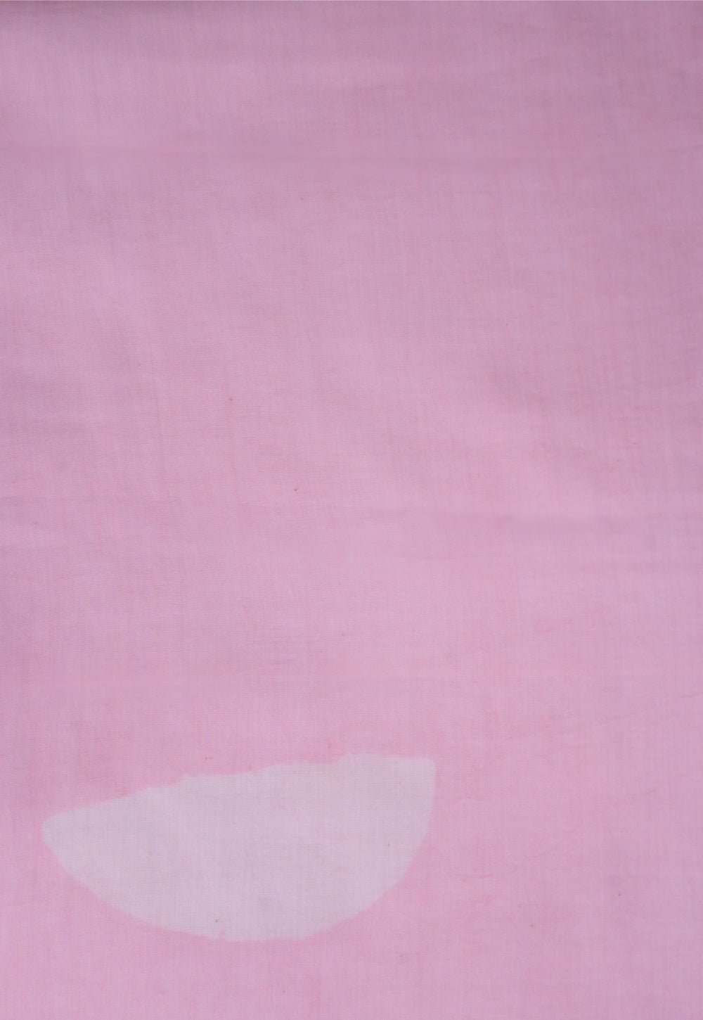 Pink Nude Moon Batik Handblock Print Mul Fabric