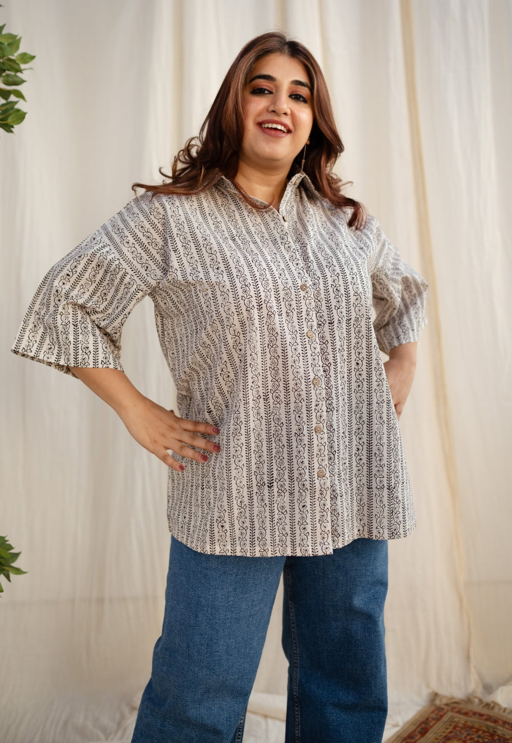 Shaaz Fakira Cotton Top