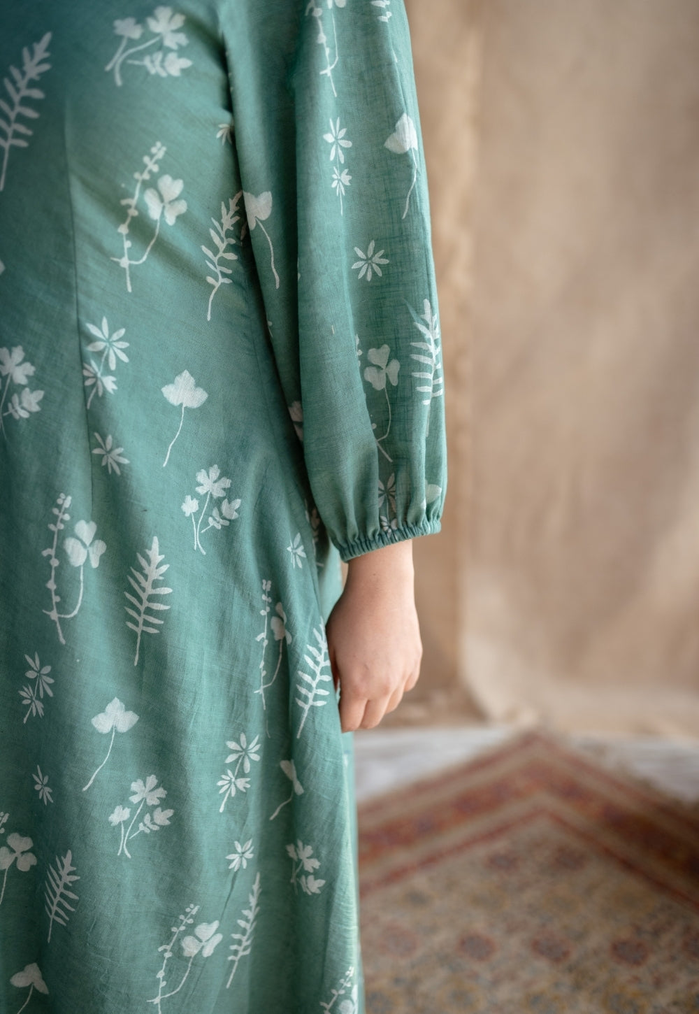 Taima Dabu Slub Cotton Dress