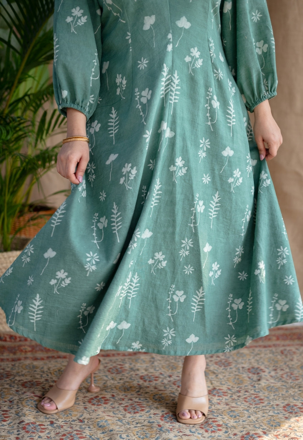 Taima Dabu Slub Cotton Dress