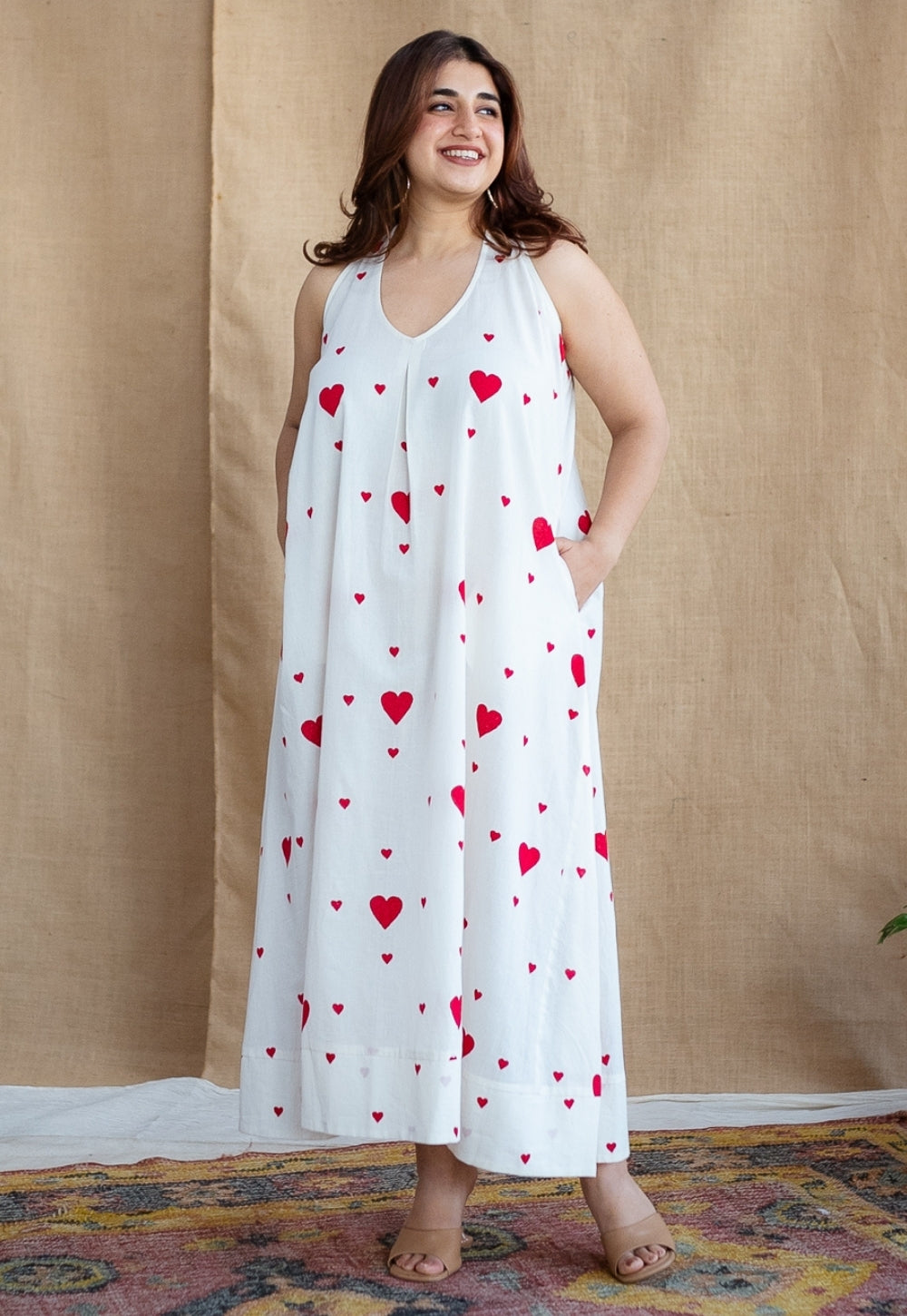 Naimat Block Printed Cotton Dress