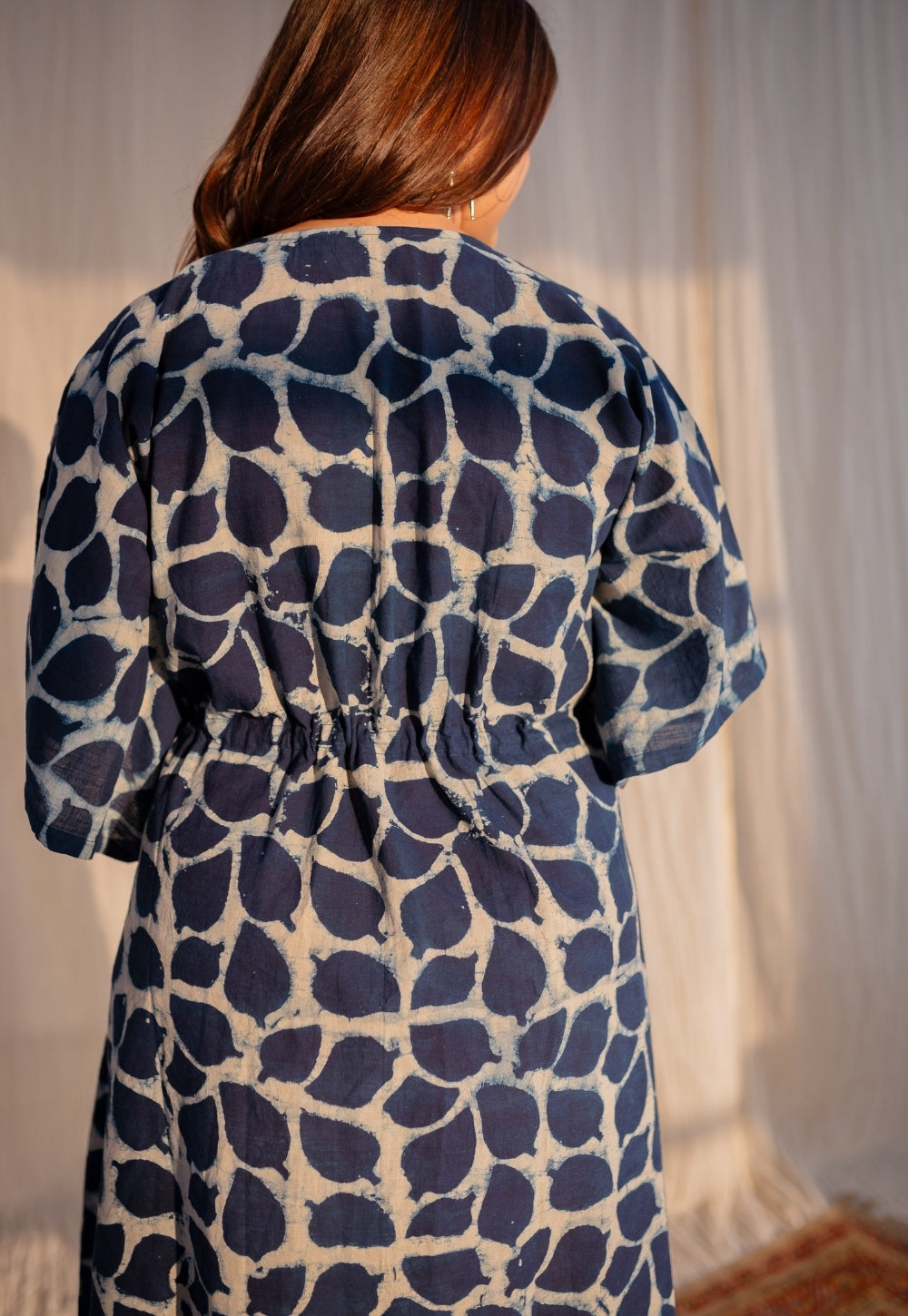 Priam Dabu Slub Cotton Dress