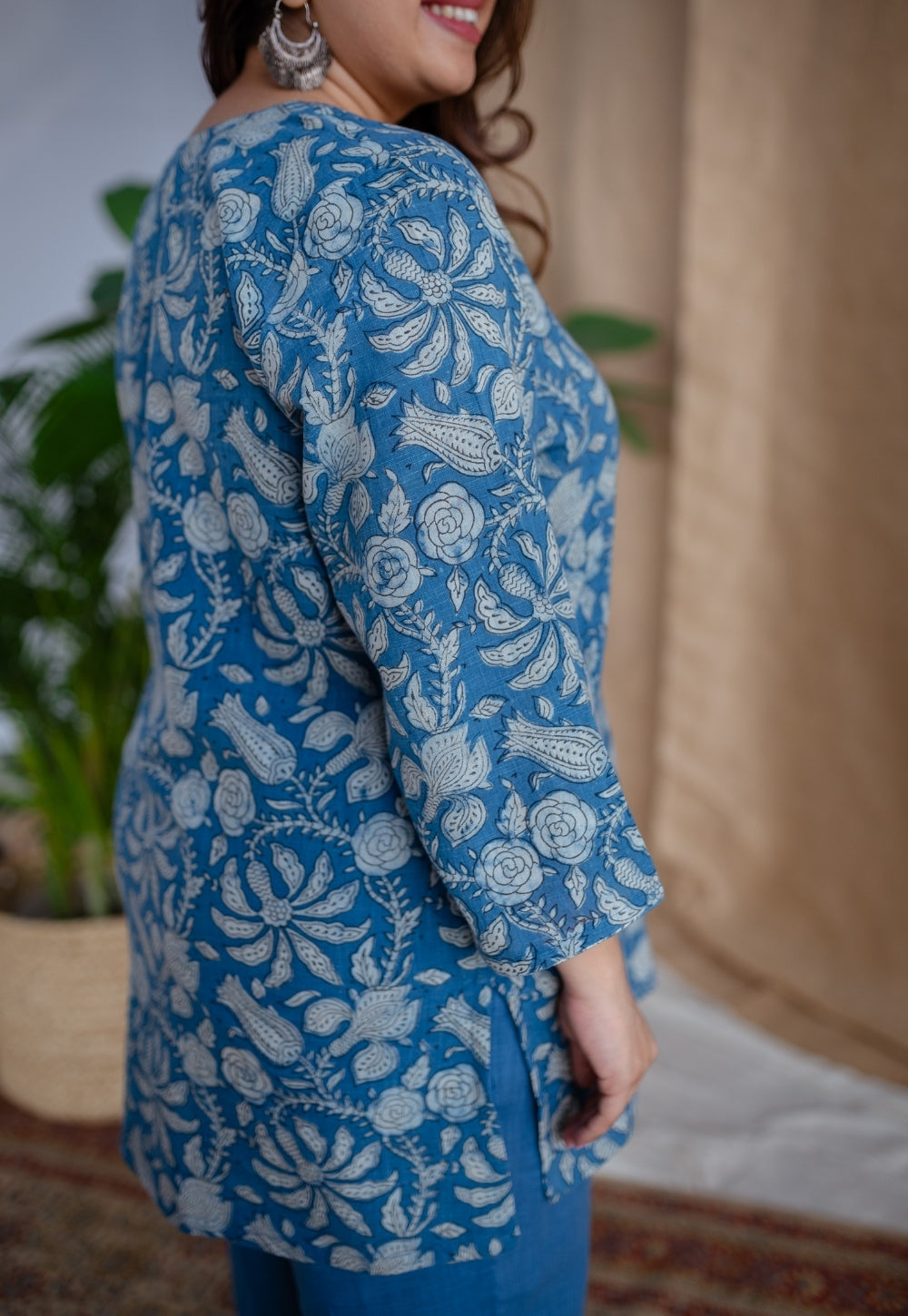Sahar Dabu Slub Cotton Top