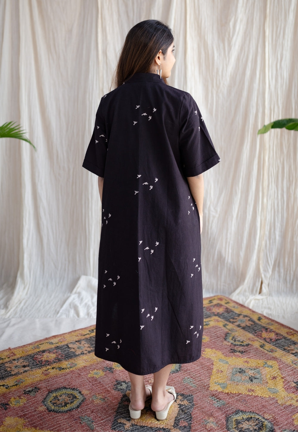 Moonlight Jaipur Ajrakh Cotton Dress