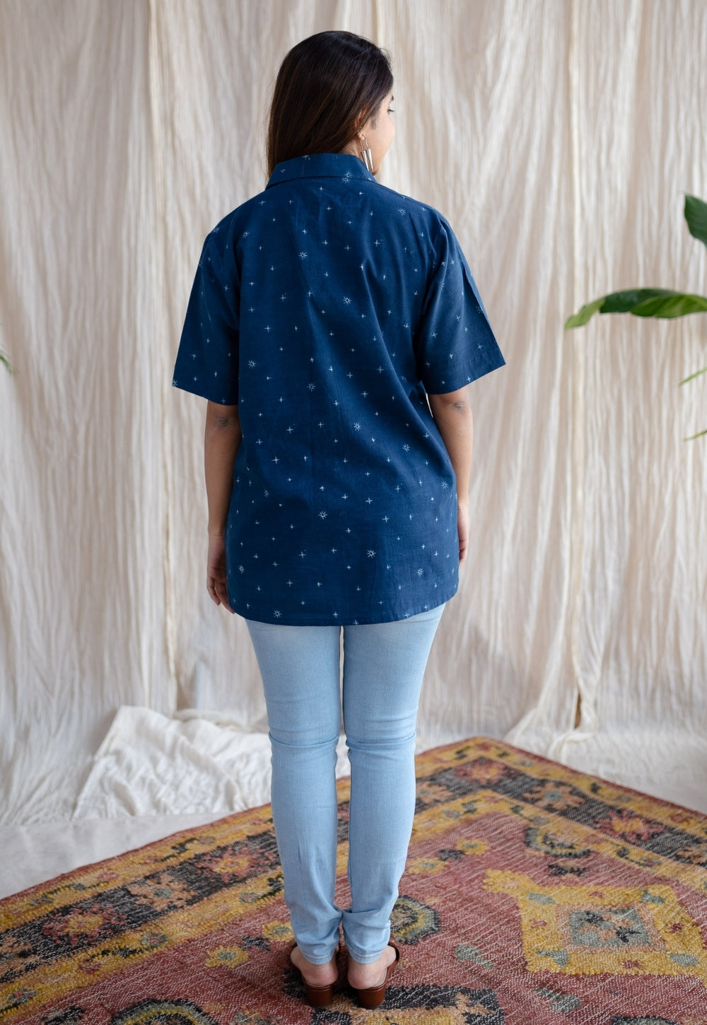 Shaivi Ajrakh Cotton Shirt