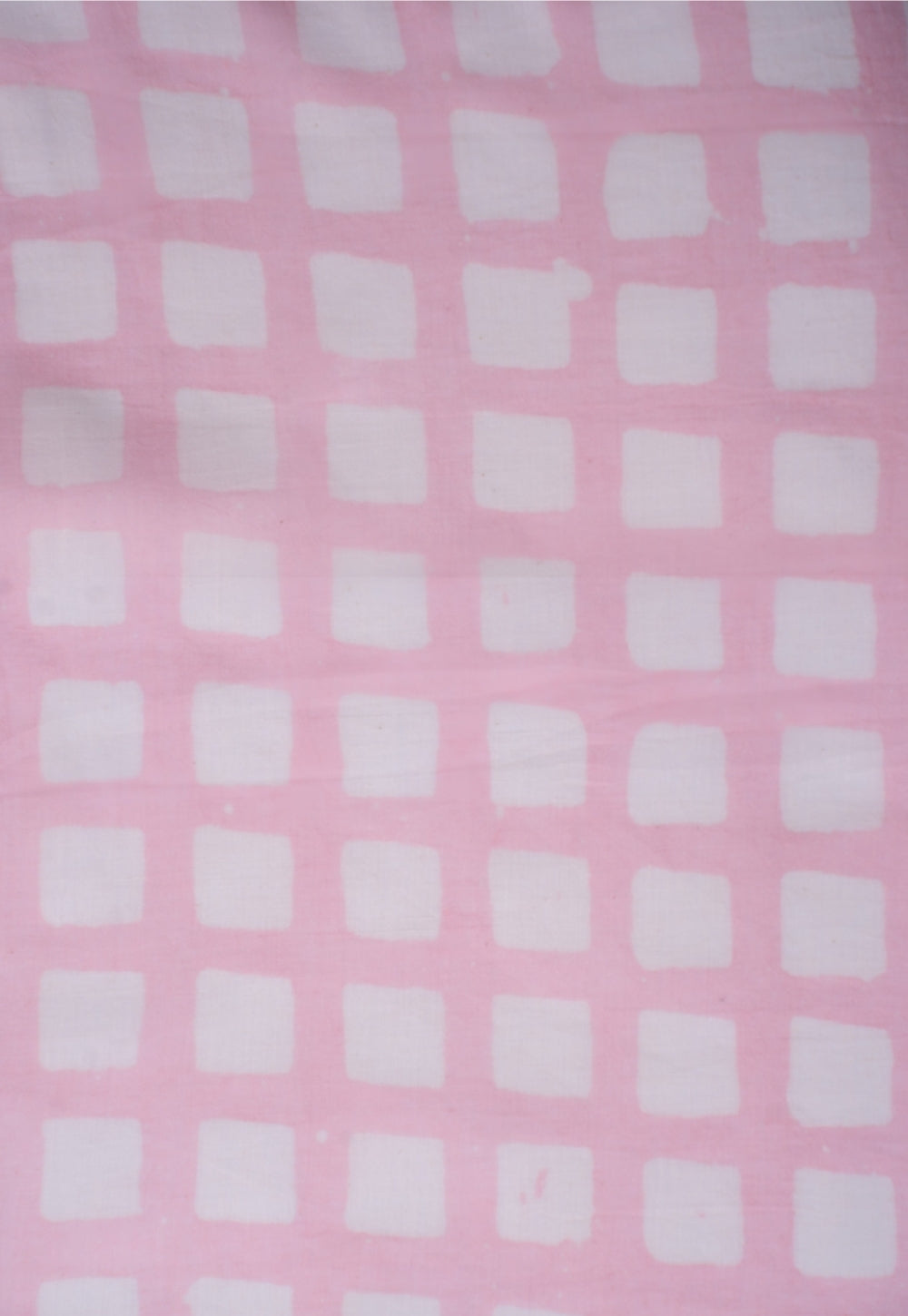 Pink Box Batik Handblock Printed Mul Fabric