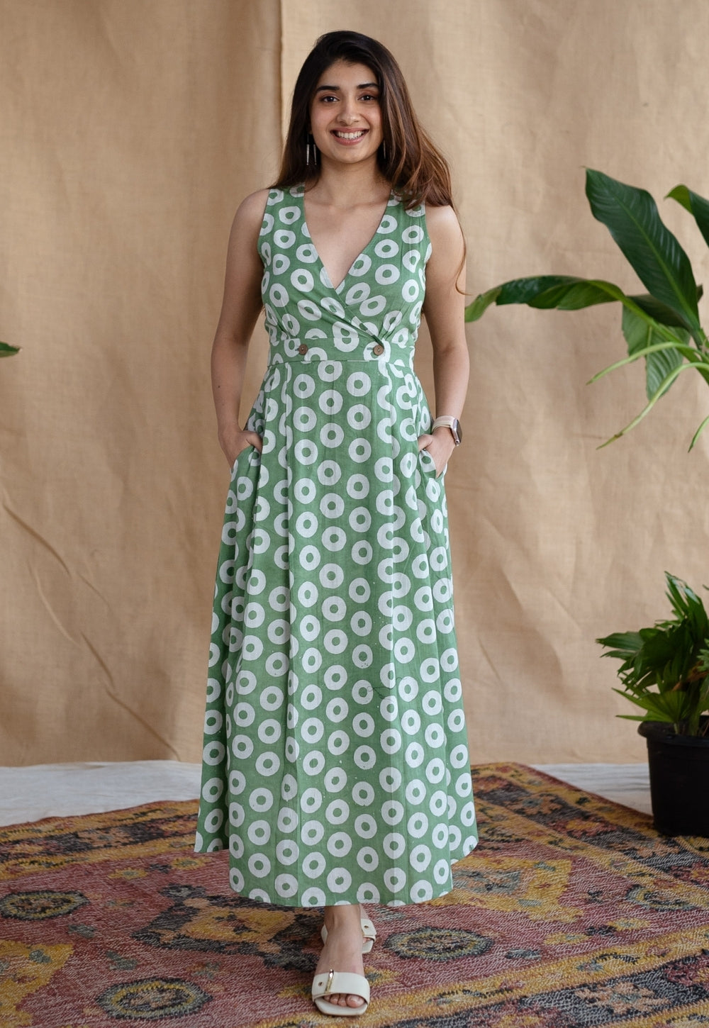 Libha Batik Cotton Dress