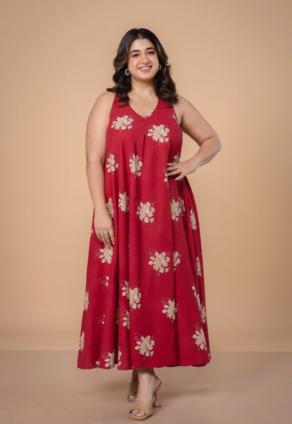 chinese dress ladies Ladies Indian Cotton Check Dress | Japanese fashion brand ANTIQUA Official