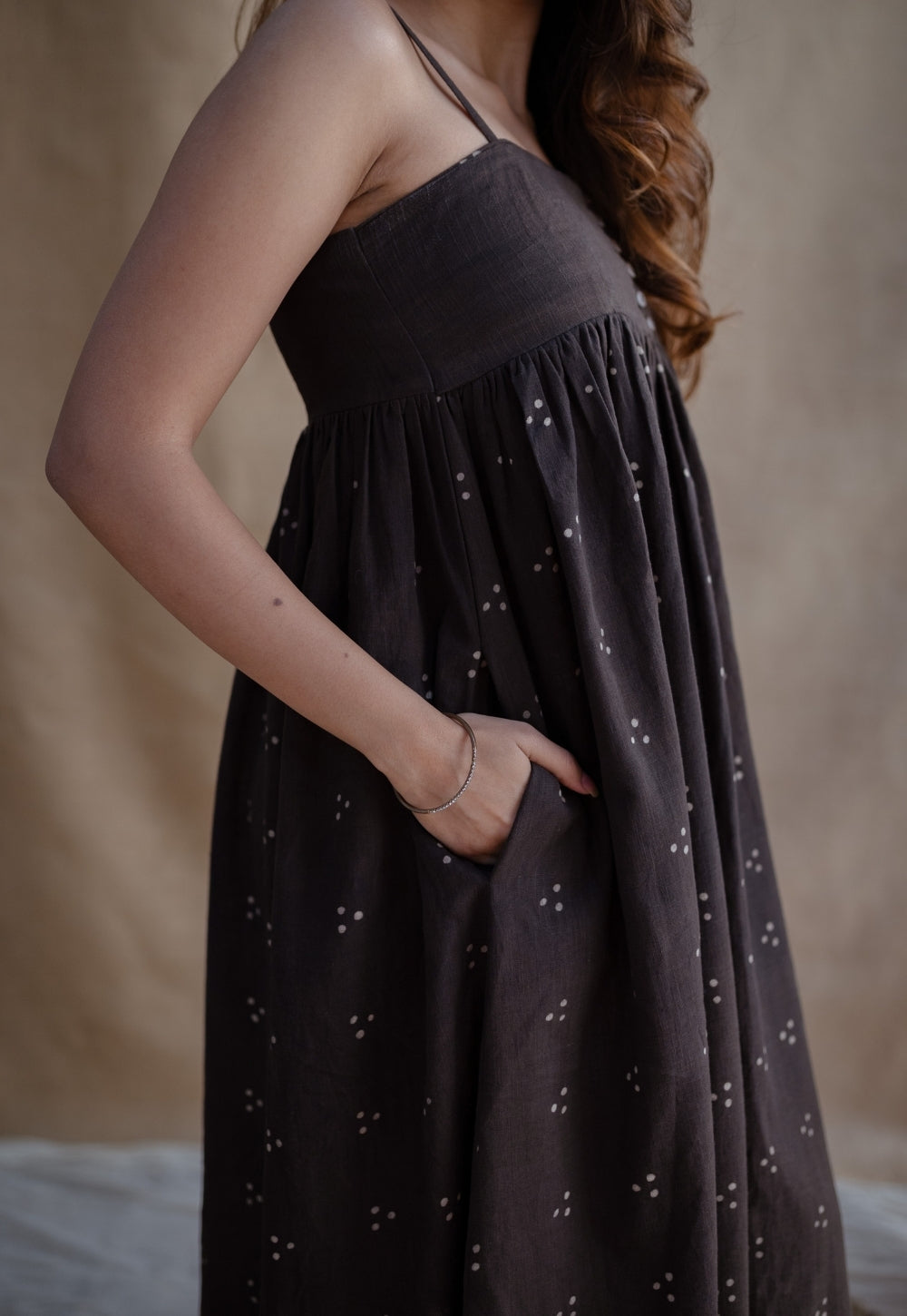 Hannah Dabu Slub Cotton Dress