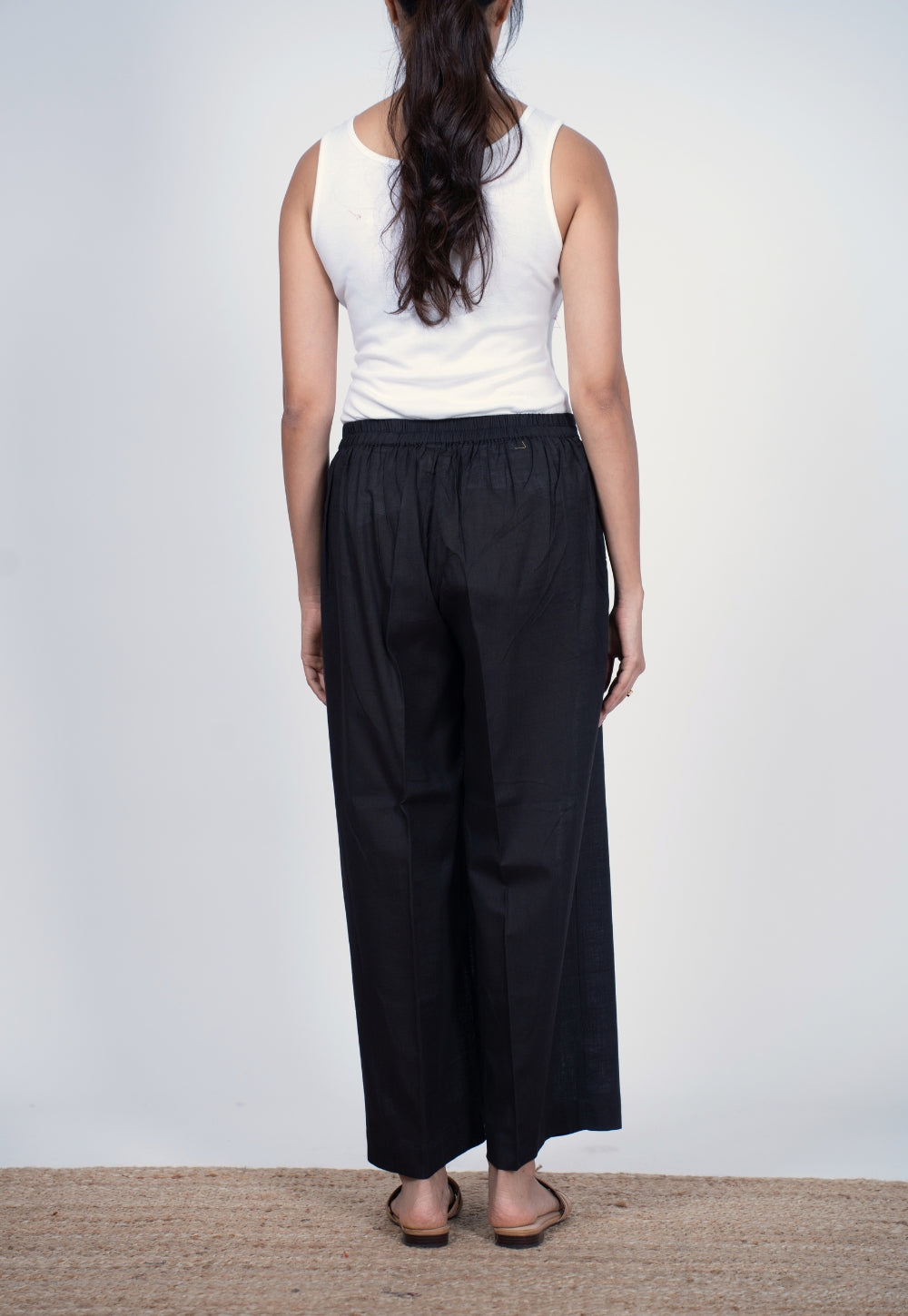 Ayushi Slub Cotton Straight Pant