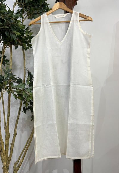 Solid Mul Cotton Straight Slip